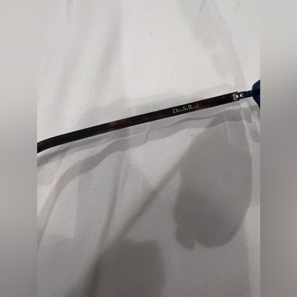 Christian Dior Blue Reflective Mirrored Sunglasses - Picture 8 of 10